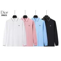 Cheap Christian Dior T-Shirts Long Sleeved For Men #1386260 Replica Wholesale [$40.00 USD] [ITEM#1386260] on Replica Christian Dior T-Shirts