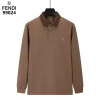 Cheap Fendi T-Shirts Long Sleeved For Men #1386262 Replica Wholesale [$40.00 USD] [ITEM#1386262] on Replica Fendi T-Shirts
