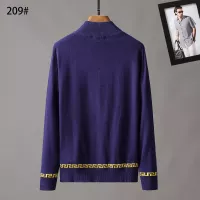 Cheap Versace Sweaters Long Sleeved For Men #1386302 Replica Wholesale [$45.00 USD] [ITEM#1386302] on Replica Versace Sweaters