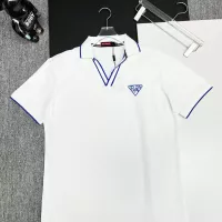 Cheap Prada T-Shirts Short Sleeved For Men #1386642 Replica Wholesale [$38.00 USD] [ITEM#1386642] on Replica Prada T-Shirts