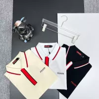 Cheap Prada T-Shirts Short Sleeved For Men #1386645 Replica Wholesale [$38.00 USD] [ITEM#1386645] on Replica Prada T-Shirts