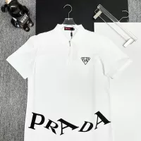 Cheap Prada T-Shirts Short Sleeved For Men #1386648 Replica Wholesale [$38.00 USD] [ITEM#1386648] on Replica Prada T-Shirts