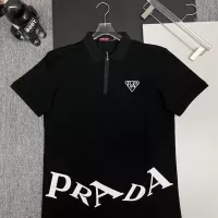 Cheap Prada T-Shirts Short Sleeved For Men #1386649 Replica Wholesale [$38.00 USD] [ITEM#1386649] on Replica Prada T-Shirts