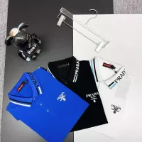 Cheap Prada T-Shirts Short Sleeved For Men #1386650 Replica Wholesale [$38.00 USD] [ITEM#1386650] on Replica Prada T-Shirts