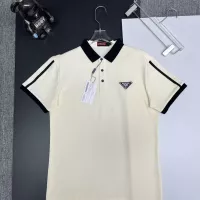 Cheap Prada T-Shirts Short Sleeved For Men #1386654 Replica Wholesale [$38.00 USD] [ITEM#1386654] on Replica Prada T-Shirts
