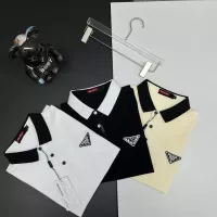 Cheap Prada T-Shirts Short Sleeved For Men #1386655 Replica Wholesale [$38.00 USD] [ITEM#1386655] on Replica Prada T-Shirts