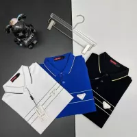 Cheap Prada T-Shirts Short Sleeved For Men #1386659 Replica Wholesale [$38.00 USD] [ITEM#1386659] on Replica Prada T-Shirts