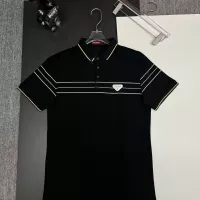 Cheap Prada T-Shirts Short Sleeved For Men #1386661 Replica Wholesale [$38.00 USD] [ITEM#1386661] on Replica Prada T-Shirts