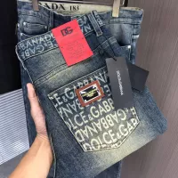 Cheap Dolce &amp; Gabbana D&amp;G Jeans For Men #1386841 Replica Wholesale [$80.00 USD] [ITEM#1386841] on Replica Dolce &amp; Gabbana D&amp;G Jeans