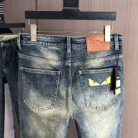 Cheap Fendi Jeans For Men #1386855 Replica Wholesale [$80.00 USD] [ITEM#1386855] on Replica Fendi Jeans
