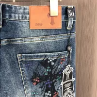 Cheap Chrome Hearts Jeans For Men #1386865 Replica Wholesale [$80.00 USD] [ITEM#1386865] on Replica Chrome Hearts Jeans