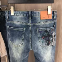 Cheap Chrome Hearts Jeans For Men #1386865 Replica Wholesale [$80.00 USD] [ITEM#1386865] on Replica Chrome Hearts Jeans