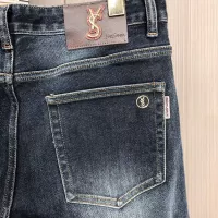 Cheap Yves Saint Laurent YSL Jeans For Men #1386884 Replica Wholesale [$80.00 USD] [ITEM#1386884] on Replica Yves Saint Laurent YSL Jeans