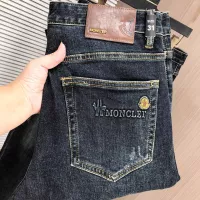 Cheap Moncler Jeans For Men #1386908 Replica Wholesale [$80.00 USD] [ITEM#1386908] on Replica Moncler Jeans