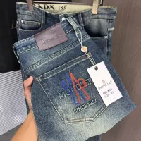 Cheap Moncler Jeans For Men #1386909 Replica Wholesale [$80.00 USD] [ITEM#1386909] on Replica Moncler Jeans