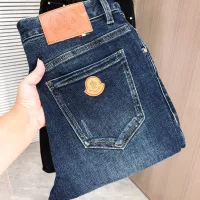 Cheap Moncler Jeans For Men #1386923 Replica Wholesale [$80.00 USD] [ITEM#1386923] on Replica Moncler Jeans