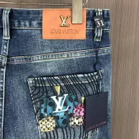 Cheap Louis Vuitton LV Jeans For Men #1386934 Replica Wholesale [$80.00 USD] [ITEM#1386934] on Replica Louis Vuitton LV Jeans