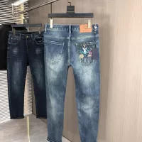 Cheap Louis Vuitton LV Jeans For Men #1386934 Replica Wholesale [$80.00 USD] [ITEM#1386934] on Replica Louis Vuitton LV Jeans