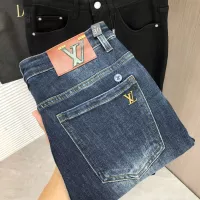 Cheap Louis Vuitton LV Jeans For Men #1386937 Replica Wholesale [$80.00 USD] [ITEM#1386937] on Replica Louis Vuitton LV Jeans