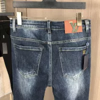 Cheap Louis Vuitton LV Jeans For Men #1386937 Replica Wholesale [$80.00 USD] [ITEM#1386937] on Replica Louis Vuitton LV Jeans