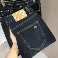 Cheap Louis Vuitton LV Jeans For Men #1386944 Replica Wholesale [$80.00 USD] [ITEM#1386944] on Replica Louis Vuitton LV Jeans