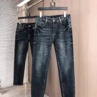 Cheap Louis Vuitton LV Jeans For Men #1386945 Replica Wholesale [$80.00 USD] [ITEM#1386945] on Replica Louis Vuitton LV Jeans