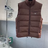 Cheap Prada Down Feather Coat Sleeveless For Men #1386947 Replica Wholesale [$155.00 USD] [ITEM#1386947] on Replica Prada Down Feather Coat