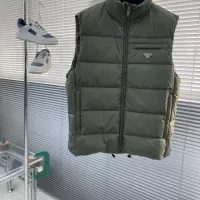 Cheap Prada Down Feather Coat Sleeveless For Men #1386948 Replica Wholesale [$155.00 USD] [ITEM#1386948] on Replica Prada Down Feather Coat