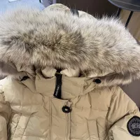 Cheap Canada Goose Down Feather Coat Long Sleeved For Women #1387255 Replica Wholesale [$257.85 USD] [ITEM#1387255] on Replica Canada Goose Down Feather Coat