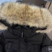 Cheap Canada Goose Down Feather Coat Long Sleeved For Women #1387256 Replica Wholesale [$257.85 USD] [ITEM#1387256] on Replica Canada Goose Down Feather Coat