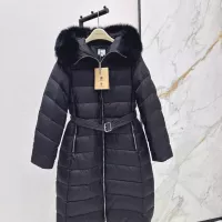 Cheap Burberry Down Feather Coat Long Sleeved For Women #1387258 Replica Wholesale [$261.16 USD] [ITEM#1387258] on Replica Burberry Down Feather Coat