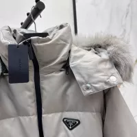 Cheap Prada Down Feather Coat Long Sleeved For Women #1387259 Replica Wholesale [$261.16 USD] [ITEM#1387259] on Replica Prada Down Feather Coat