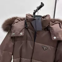Cheap Prada Down Feather Coat Long Sleeved For Women #1387260 Replica Wholesale [$261.16 USD] [ITEM#1387260] on Replica Prada Down Feather Coat