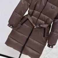 Cheap Prada Down Feather Coat Long Sleeved For Women #1387260 Replica Wholesale [$261.16 USD] [ITEM#1387260] on Replica Prada Down Feather Coat
