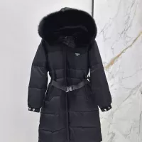 Cheap Prada Down Feather Coat Long Sleeved For Women #1387261 Replica Wholesale [$261.16 USD] [ITEM#1387261] on Replica Prada Down Feather Coat