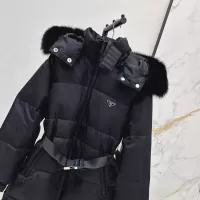 Cheap Prada Down Feather Coat Long Sleeved For Women #1387261 Replica Wholesale [$261.16 USD] [ITEM#1387261] on Replica Prada Down Feather Coat