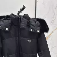 Cheap Prada Down Feather Coat Long Sleeved For Women #1387261 Replica Wholesale [$261.16 USD] [ITEM#1387261] on Replica Prada Down Feather Coat