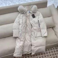 Cheap Prada Down Feather Coat Long Sleeved For Women #1387262 Replica Wholesale [$323.97 USD] [ITEM#1387262] on Replica Prada Down Feather Coat