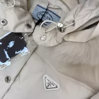Cheap Prada Down Feather Coat Long Sleeved For Women #1387262 Replica Wholesale [$323.97 USD] [ITEM#1387262] on Replica Prada Down Feather Coat