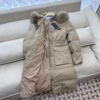 Cheap Prada Down Feather Coat Long Sleeved For Women #1387263 Replica Wholesale [$323.97 USD] [ITEM#1387263] on Replica Prada Down Feather Coat