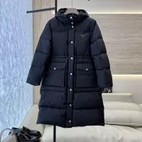 Cheap Prada Down Feather Coat Long Sleeved For Women #1387264 Replica Wholesale [$323.97 USD] [ITEM#1387264] on Replica Prada Down Feather Coat