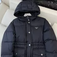 Cheap Prada Down Feather Coat Long Sleeved For Women #1387264 Replica Wholesale [$323.97 USD] [ITEM#1387264] on Replica Prada Down Feather Coat