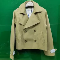Cheap Burberry Trench Coat Long Sleeved For Women #1387266 Replica Wholesale [$162.00 USD] [ITEM#1387266] on Replica Burberry Trench Coat