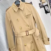 Cheap Burberry Trench Coat Long Sleeved For Women #1387267 Replica Wholesale [$162.00 USD] [ITEM#1387267] on Replica Burberry Trench Coat