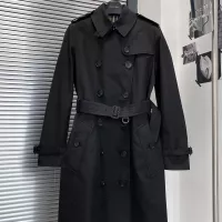 Cheap Burberry Trench Coat Long Sleeved For Women #1387274 Replica Wholesale [$162.00 USD] [ITEM#1387274] on Replica Burberry Trench Coat