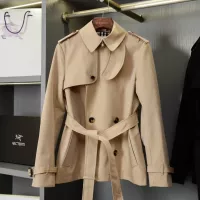 Cheap Burberry Trench Coat Long Sleeved For Women #1387277 Replica Wholesale [$162.00 USD] [ITEM#1387277] on Replica Burberry Trench Coat