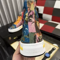 Cheap Dsquared High Tops Shoes For Men #1387431 Replica Wholesale [$82.00 USD] [ITEM#1387431] on Replica Dsquared High Tops Shoes