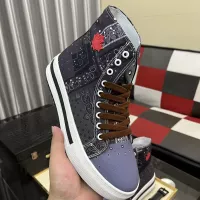 Cheap Dsquared High Tops Shoes For Men #1387432 Replica Wholesale [$82.00 USD] [ITEM#1387432] on Replica Dsquared High Tops Shoes