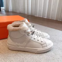 Cheap Hermes High Tops Shoes For Women #1387547 Replica Wholesale [$145.00 USD] [ITEM#1387547] on Replica Hermes High Tops Shoes