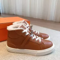 Cheap Hermes High Tops Shoes For Women #1387549 Replica Wholesale [$145.00 USD] [ITEM#1387549] on Replica Hermes High Tops Shoes